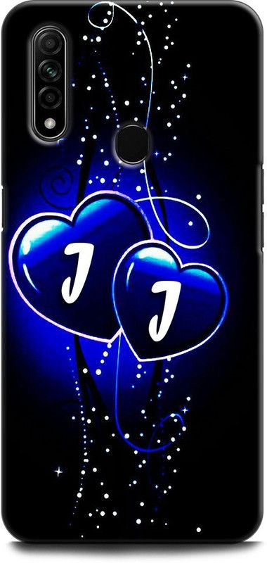 WallCraft Back Cover for OPPO A31  (Blue, Black, Dual Protection)