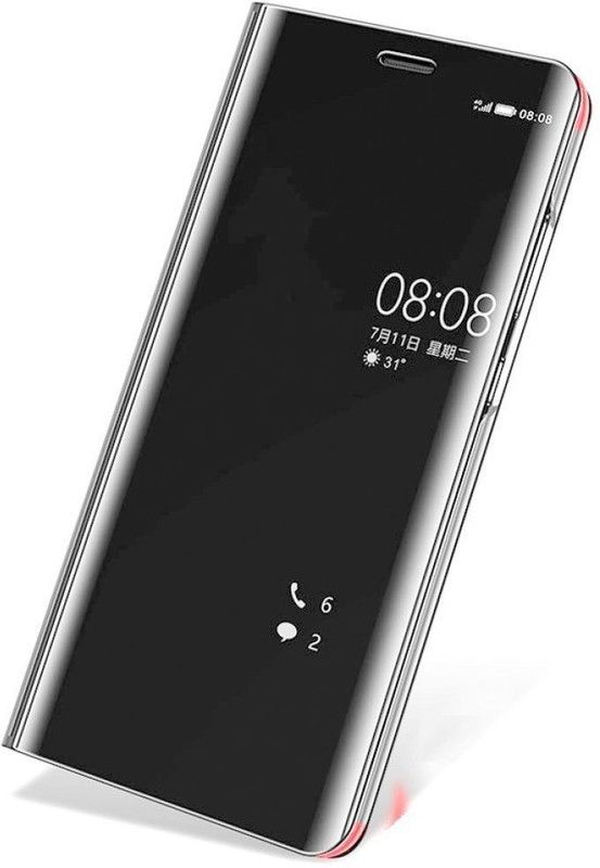 FLIPMART COVER Flip Cover for SAMSUNG GALAXY A52  (Black, Pack of: 1)