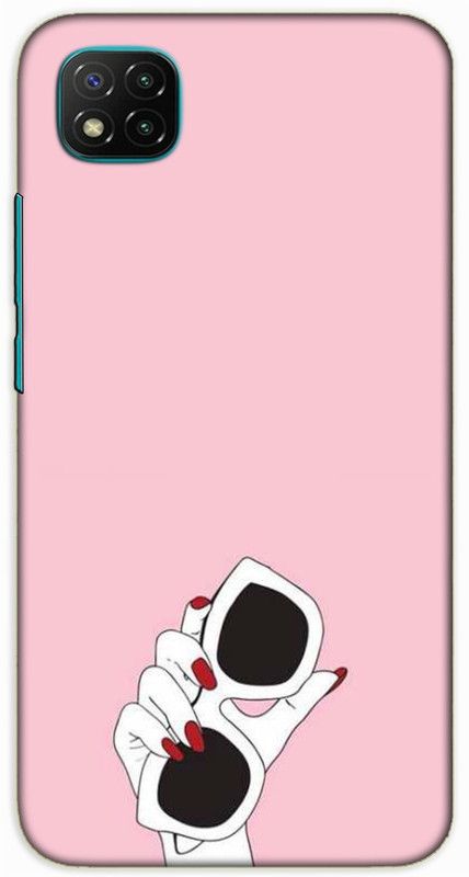 iprinto Back Cover for Poco C3 Girls Back Cover  (Pink, Hard Case, Pack of: 1)