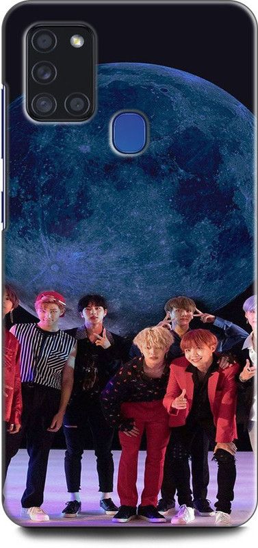 Afterglow Back Cover for SAMSUNG Galaxy A21s BTS, BTS ARMY, BTS LOVE, BTS SINGERS, KOREAN, BANGTAN BOYS  (Multicolor, Shock Proof, Pack of: 1)