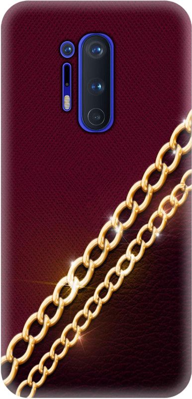 Smutty Back Cover for OnePlus 8 Pro - Leather Print  (Multicolor, Hard Case, Pack of: 1)