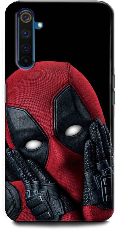 Afterglow Back Cover for Realme 6 Pro DEADPOOL, DEADPOOL FUNNY, MOVIE, COMICS, SUPERHERO  (Multicolor, Shock Proof, Pack of: 1)