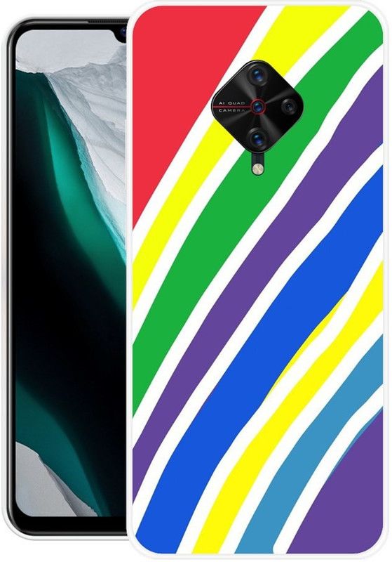 vaidik Back Cover for Vivo S1 Pro  (Multicolor, Dual Protection, Silicon, Pack of: 273)