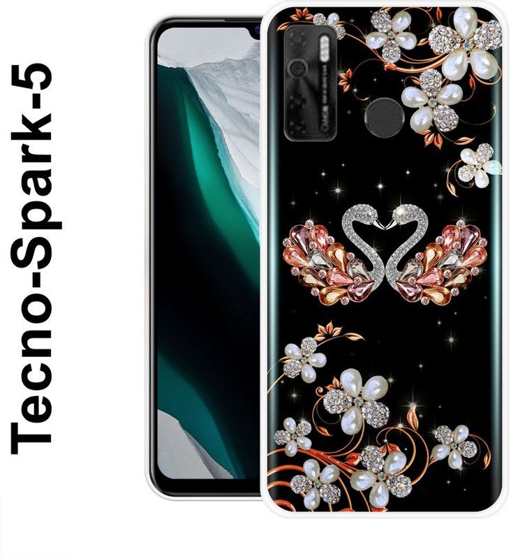 JATLAND Back Cover for Tecno Spark 5, TECNO Camon 15, Tecno spark 5 Pro  (Multicolor, Grip Case, Silicon)