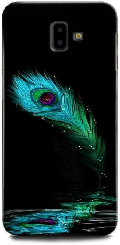 Afterglow Back Cover for SAMSUNG Galaxy J6 Plus KRISHNA, ALPHABET,GOD, GODDESS, HEARTS, MORPANKH,NATURE  (Multicolor, Shock Proof, Pack of: 1)