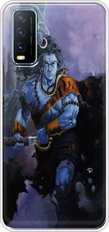 Coolcase Back Cover for Vivo Y20G  (Multicolor, Grip Case, Silicon)