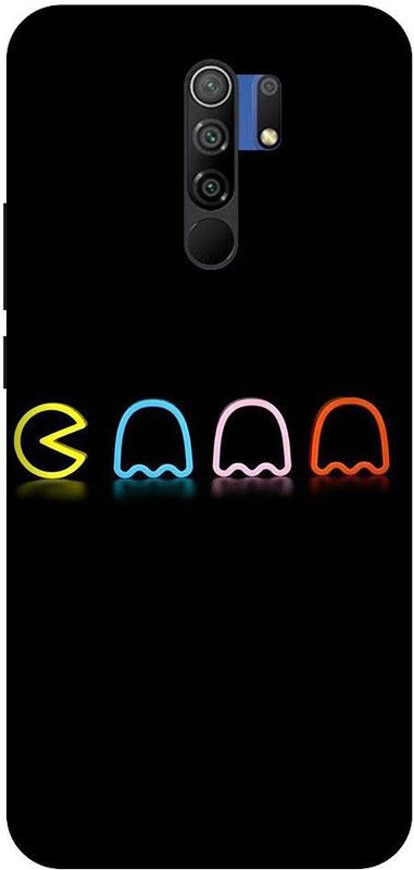 URCHIN Back Cover for Note 8 pro packman, game, neon, logo, packman logo  (Multicolor, Shock Proof, Pack of: 1)