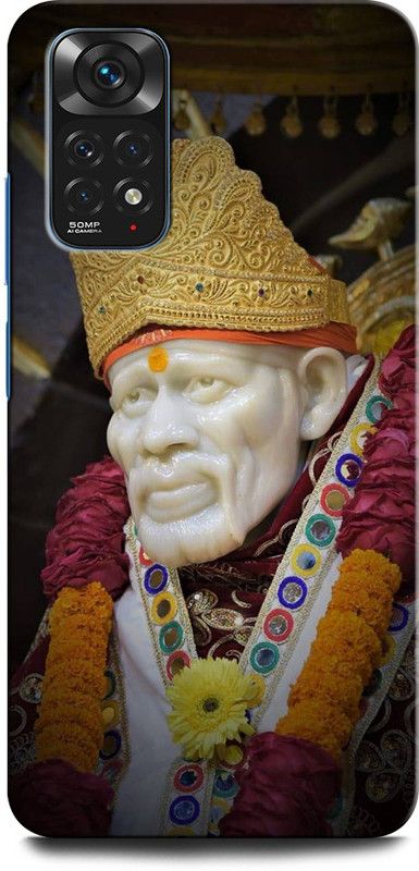 GRAFIQE Back Cover for Redmi Note 11 PRO Plus 5G OM SAI BABA, OM SAI, OM SAI RAM, SAIBABA, GOD  (Multicolor, Shock Proof, Pack of: 1)