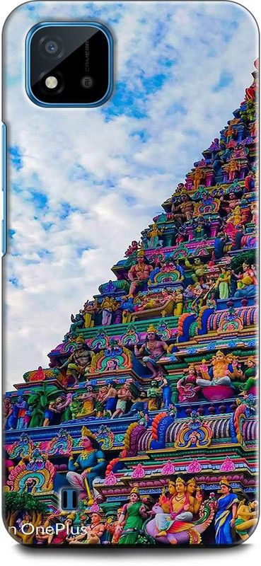 KEYCENT Back Cover for Realme C11 2021, RMX3231 LORD, GOD, TEMPLE  (Multicolor, Pack of: 1)