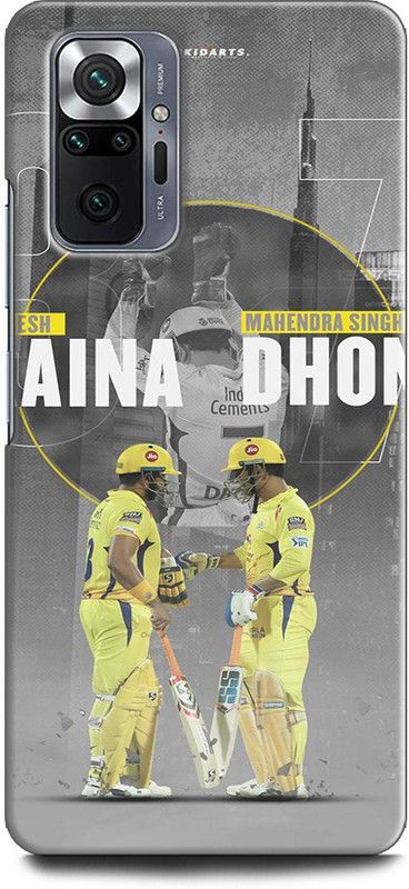 KEYCENT Back Cover for REDMI Note 10 Pro MS DHONI, SURESH RAINA, MAHENDRA SINGH DHONI, INDIA, CRICKET  (Multicolor)