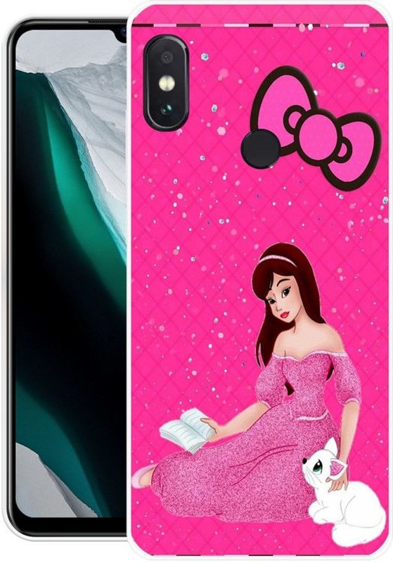 BLUEZAP Back Cover for Mi Redmi Note 6 Pro  (Multicolor, Grip Case, Silicon)