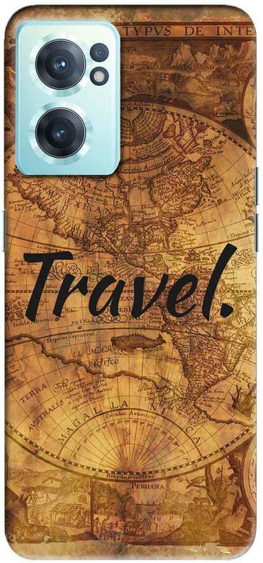 NDCOM Back Cover for OnePlus Nord CE 2 5G Travel Printed  (Multicolor, Hard Case)