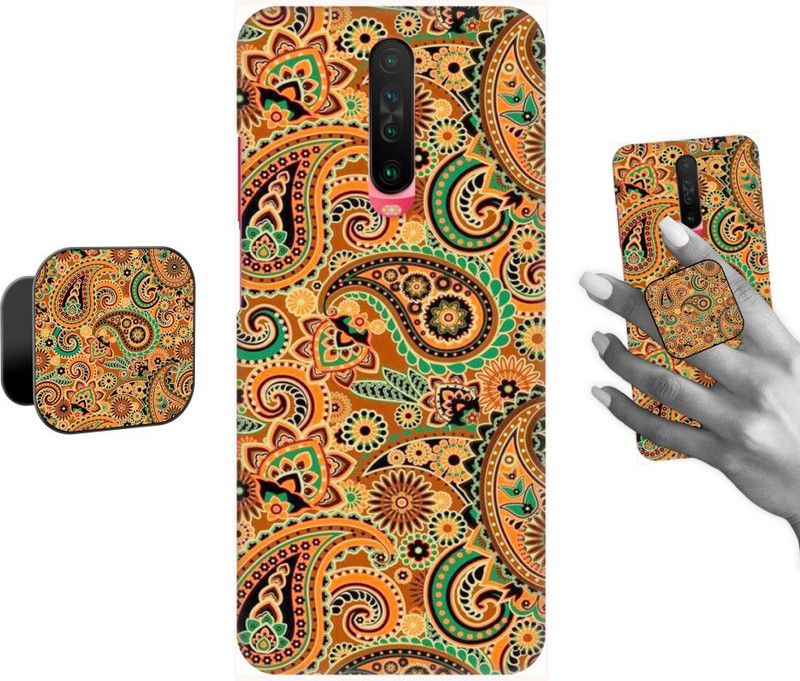 COBIERTAS Back Cover for Poco X2  (Multicolor, Cases with Holder, Pack of: 2)
