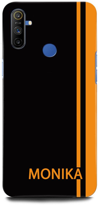 GRAFIQE Back Cover for Realme Narzo 20A RMX2050 MONIKA, MONIKA NAME  (Multicolor, Shock Proof, Pack of: 1)