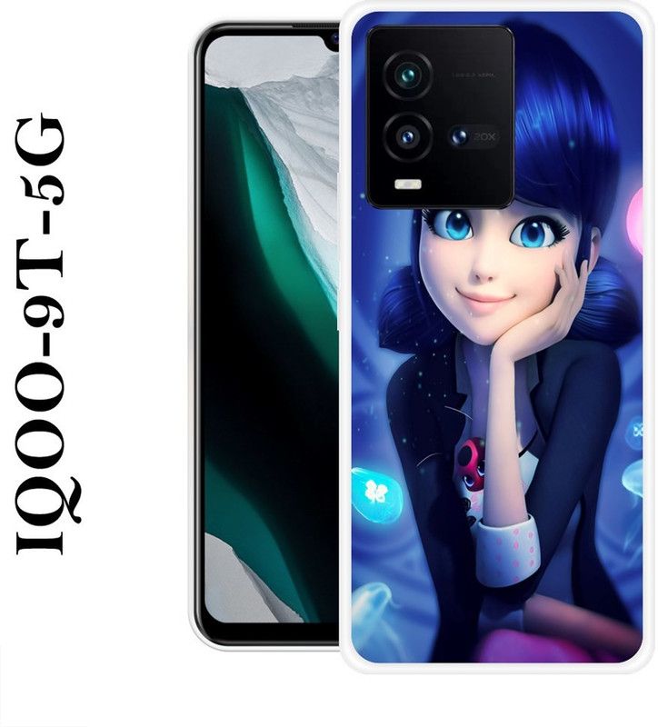 JATLAND Back Cover for IQOO 9T 5G  (Multicolor, Silicon)