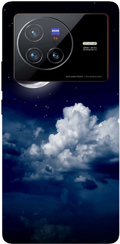 PrintKing Back Cover for Vivo X80  (Multicolor, Grip Case, Silicon, Pack of: 1)