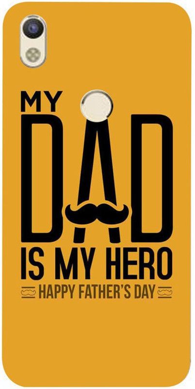 Skyhawk Back Cover for Tecno Camon In3 My Dad is My Hero  (Multicolor, Waterproof, Silicon, Pack of: 1)