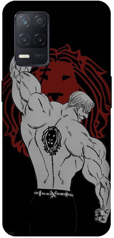 UMPRINT Back Cover for Realme 8/RMX3085 Roman Reings WWE Wrestler Printed Back Cover  (Multicolor, Hard Case, Pack of: 1)