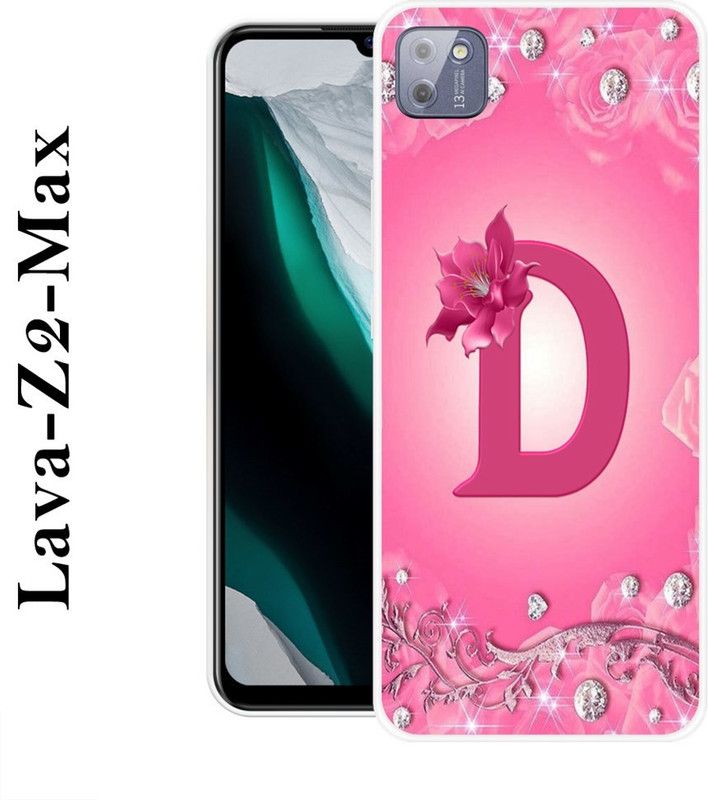 SIMAWAT Back Cover for Lava Z2 Max  (Pink, Grip Case, Silicon)