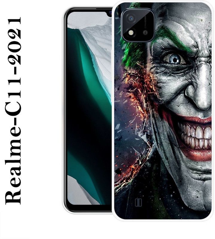 REDFLY Back Cover for Realme C11 2021  (Multicolor, Silicon)