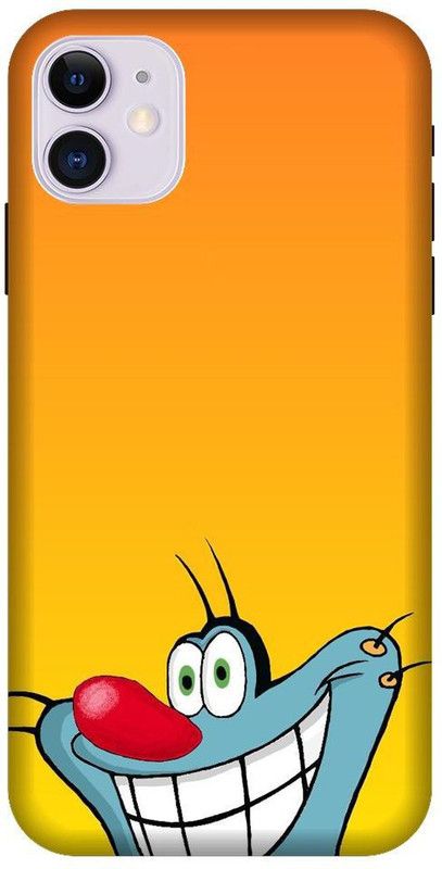 Vinsmoke Back Cover for Iphone 11 Oggy, Cartoon, Cute, Oggy Cover  (Multicolor, Shock Proof, Pack of: 1)