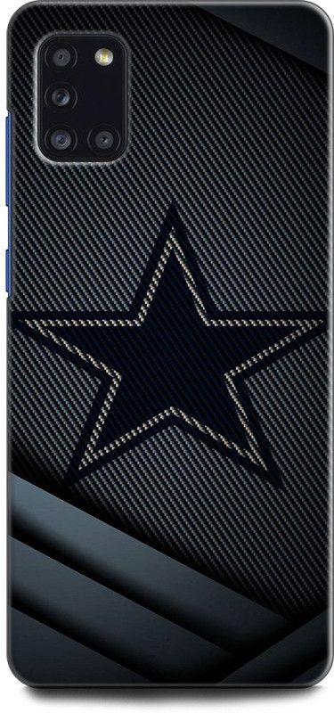 Afterglow Back Cover for SAMSUNG Galaxy A31 STAR, BLACK STAR, COWBOYS, DALLAS  (Multicolor, Shock Proof, Pack of: 1)
