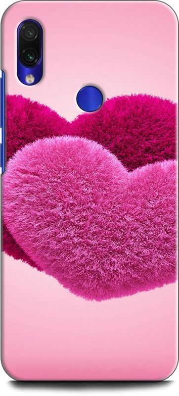 Wall Art Back Cover for Redmi Note 7 HEARTS, LOVE HEARTS, LOVE, FOREVER  (Multicolor, Dual Protection, Pack of: 1)