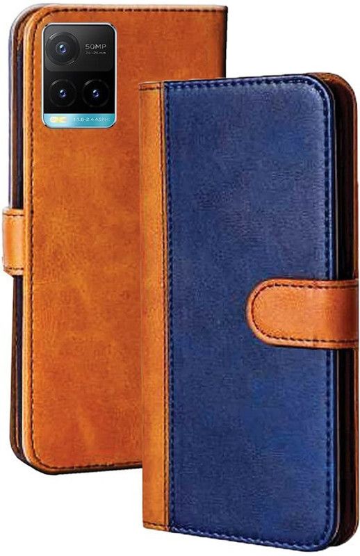 GROOZ Back Cover for Vivo Y33S  (Multicolor, Dual Protection, Pack of: 1)