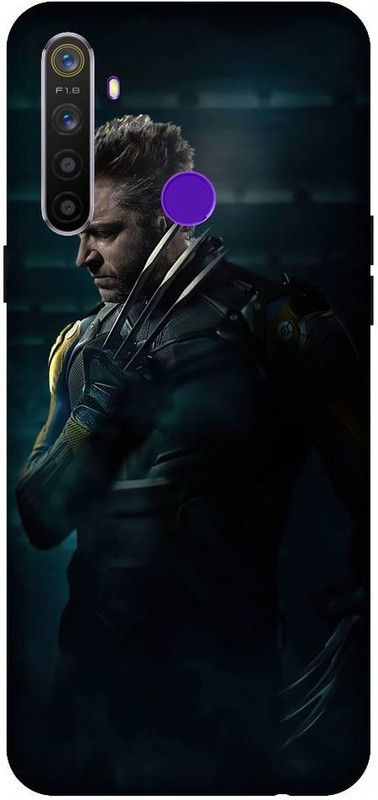 URCHIN Back Cover for Realme 5s X men, wolverine, Marval, comic, Logan, Superhero,Black and white  (Multicolor, Shock Proof, Pack of: 1)