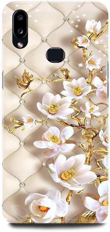 JUGGA Back Cover for SAMSUNG Galaxy M01s, GOLDEN, FLOWER, MATTRESS, SHAPE, GOLD  (Gold, Hard Case)