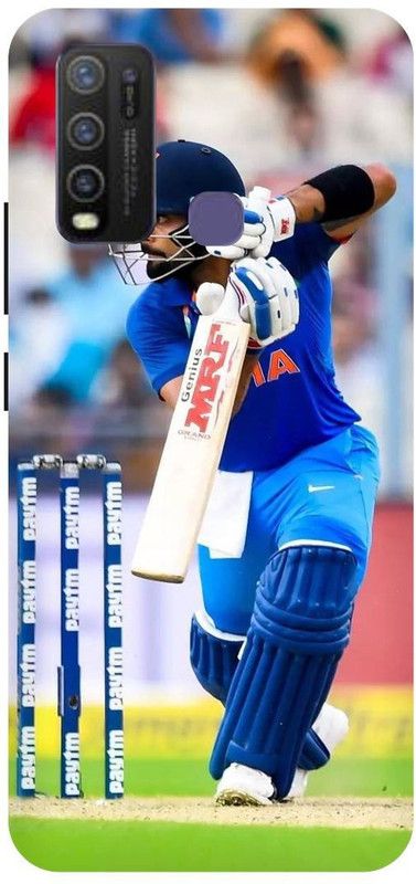 Zaplab Back Cover for Vivo Y30, Vivo 1938 virat kohli best cricketer,kohli fan Printed Back Cover  (Multicolor, Waterproof, Pack of: 1)