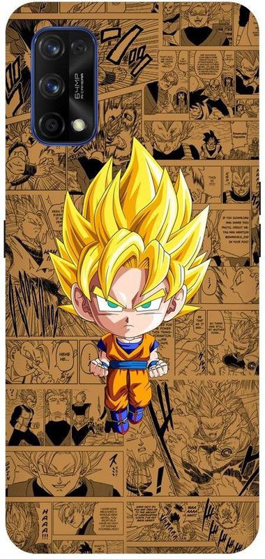 URCHIN Back Cover for Narzo 20Pro Goku, Dragon Ball Z, Cartoon, Anime, Kame Hame, Super Saiyan  (Multicolor, Shock Proof, Pack of: 1)
