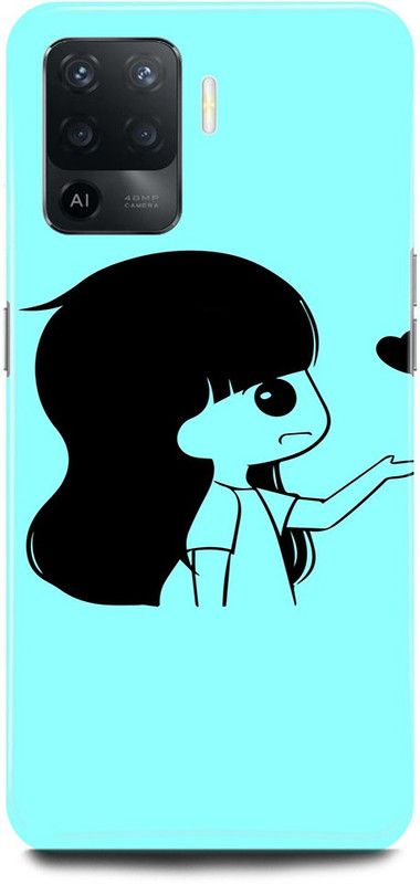 JUGGA Back Cover for Oppo A94  (Blue, Black, Pack of: 1)