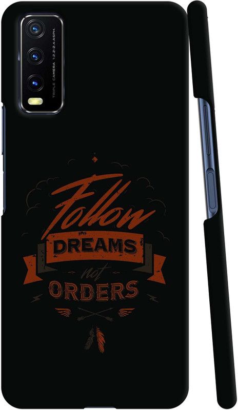 V'ART CREATIONS Back Cover for Vivo Y12s 2021  (Multicolor)