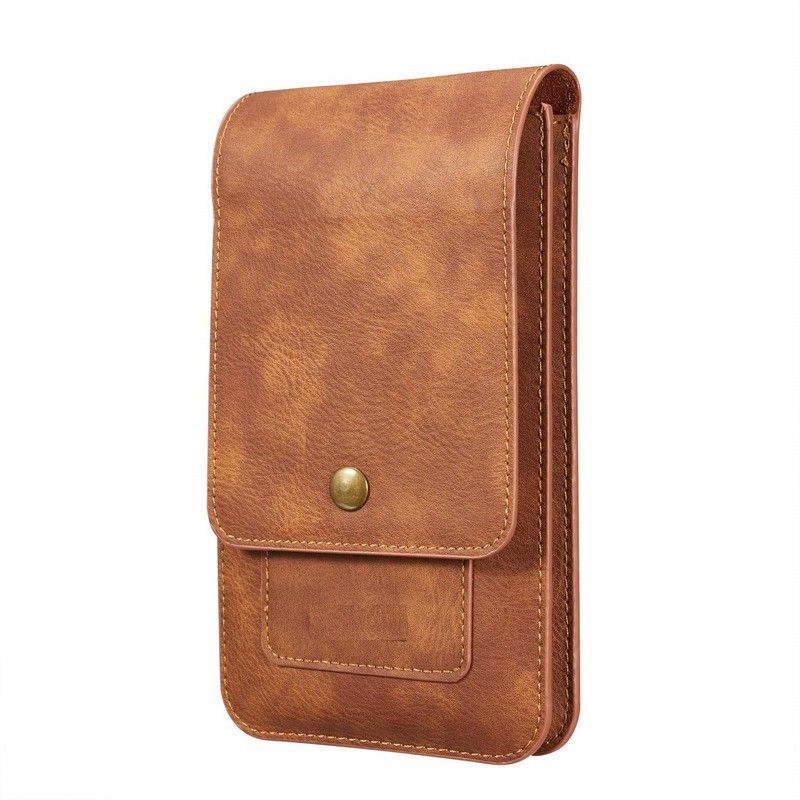 realtech Pouch for Redmi K50 Pro / Redmi K50 / Redmi K40S / Poco X4 Pro 5G  (Brown, Dual Protection, Pack of: 1)