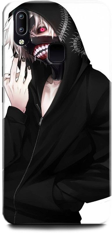 Afterglow Back Cover for Vivo V9 Youth TOKYO GHOUL, KENEKI, ANIME, GHOUL, SUPERPOWER, HEROS, SKULL, DARK  (Multicolor, Shock Proof, Pack of: 1)