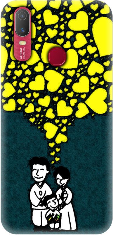 Smutty Back Cover for Vivo Y11, Vivo 1906 - Family Print  (Multicolor, Hard Case, Pack of: 1)