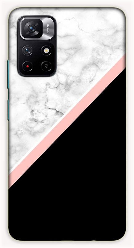 iprinto Back Cover for Mi Redmi Note 11T 5G, Poco M4 Pro 5G Pattern Back Cover  (Black, Hard Case)