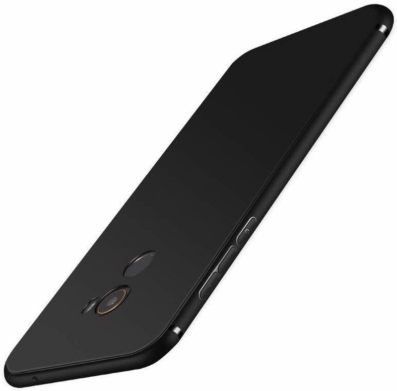 Elica Back Cover for Mi Mix 2  (Black, Shock Proof, Silicon, Pack of: 1)