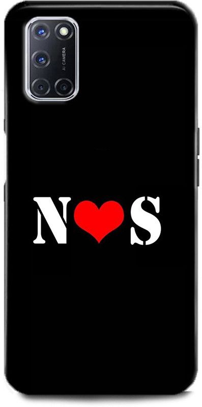 Afterglow Back Cover for Oppo A52 N S, N LOVES S, NAME, LETTER, ALPHABET, NS LOVE, HART  (Multicolor, Shock Proof, Pack of: 1)