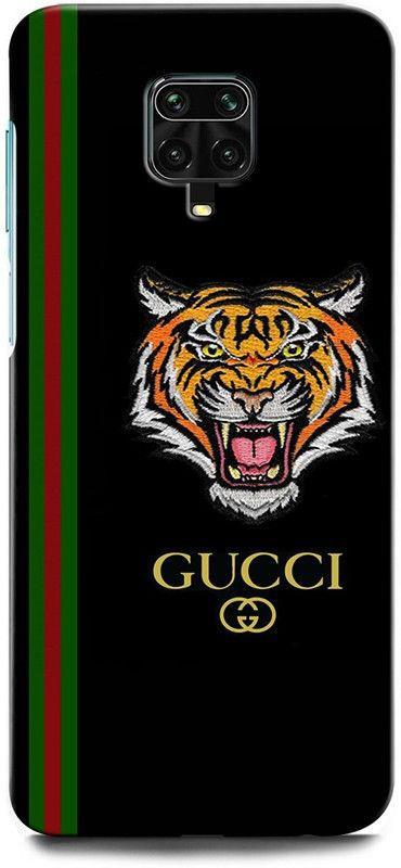 INTELLIZE Back Cover for REDMI Note 9 Pro Max MZB9152IN GUCCI, GUCCI LOGO, GUCCI EMBLEM, TIGER  (Multicolor, Hard Case, Pack of: 1)