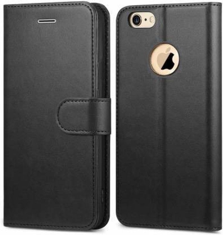 Urban Tech Flip Cover for Apple Iphone 8 PlusFlip Case | Magnetic Closure | Shock Proof Wallet Flip Cover  (Black, Magnetic Case, Pack of: 1)