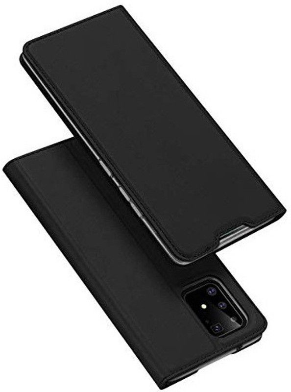 Elica Flip Cover for Samsung Galaxy Note10 Lite  (Black, Hard Case, Pack of: 1)