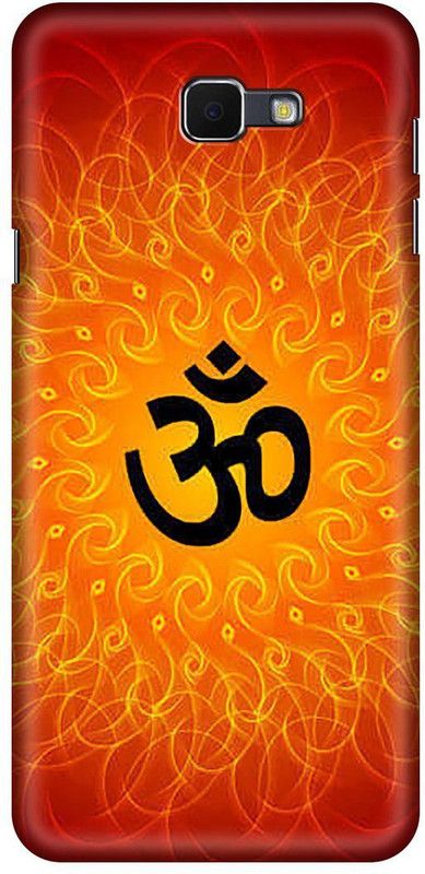 HELLO CASE Back Cover for Samsung Galaxy J5 Prime  (Orange, Black, Hard Case)