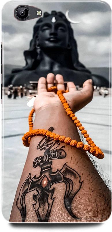 DIKRO Back Cover for vivo Y71i, 1801, ADIYOGI, SHIVA, STATUE, RUDRAKSH, SHIV, SHIVJI  (Multicolor, Hard Case, Pack of: 1)