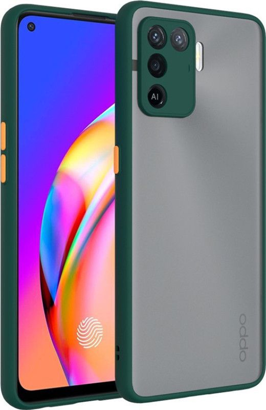 Gorilion Back Cover for Realme 9 SE (Speed Edition) 5G, Realme 9 SE 5G  (Green, Camera Bump Protector, Pack of: 1)