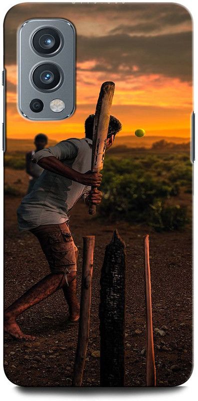 ORBIQE Back Cover for OnePlus Nord 2 5G BOY, CRICKET, INDIAN CRICKET, BALL, NATURE  (Multicolor, Hard Case, Pack of: 1)