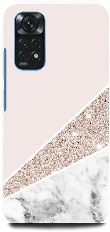 Dimora Back Cover for POCO M4 Pro , MARBLE ART ABSTRACT  (White, Hard Case, Pack of: 1)