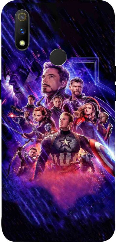 LIKELOOK Back Cover for Realme 3Pro, ( Avengers, Iron man, Dc comics )  (Multicolor, Shock Proof, Pack of: 1)