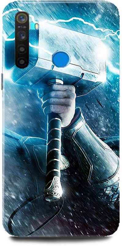 MP ARIES MOBILE COVER Back Cover for Realme 5s, RMX1925,Thor,Hammer,Avenger,Marvel,Superhero,Comic,avengers,end,game,  (Multicolor, Hard Case, Pack of: 1)
